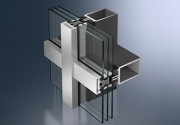 Capped curtain wall system